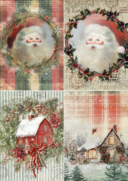 Ellen J. Goods - Woodland 4 Pack Rice Paper - Decoupage Queen
