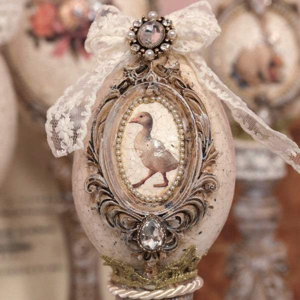 Goose Family Transfer Motif - LaBlanche