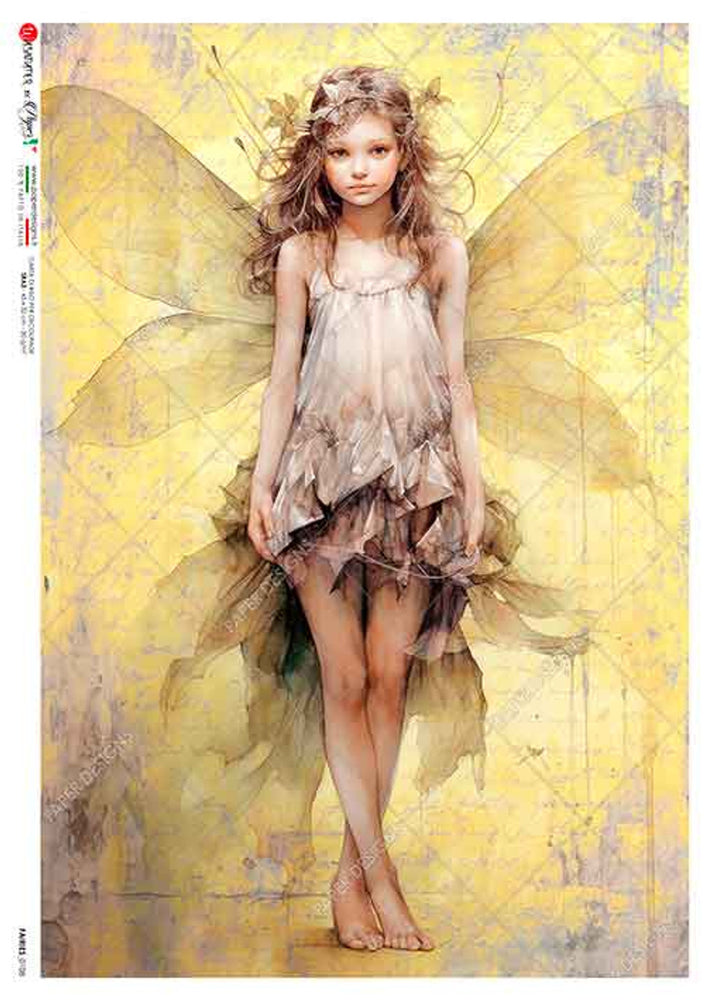 Fairies 0108 Rice Paper- Paper Designs