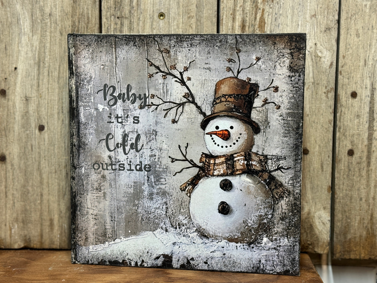 Cool Winter Vibes Decoupage Tissue Paper - Daydream Apothecary (Created by Flippin Furniture)