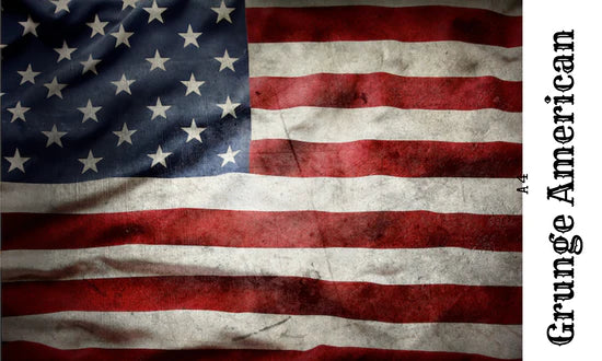 American Flag Rice Paper (DC095) - Decoupage Central