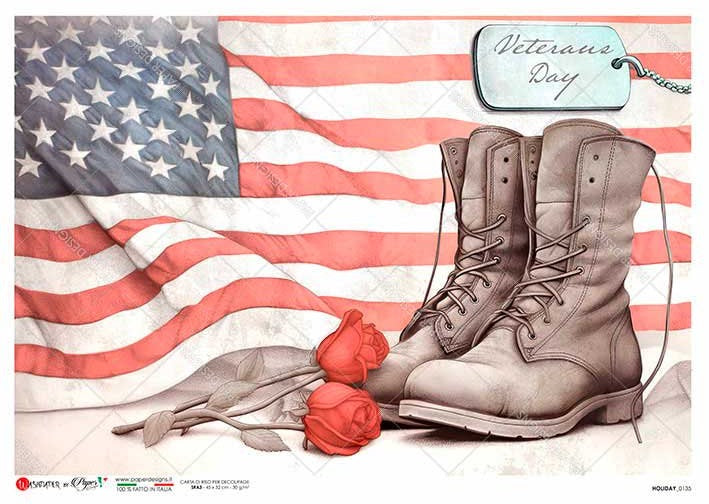 Holiday 0135 Rice Paper - Paper Designs