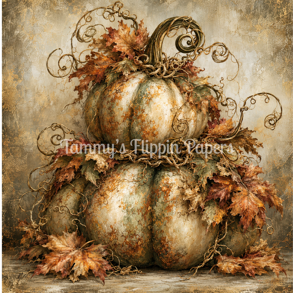 Harvest Tower Decoupage Paper - Flippin Furniture