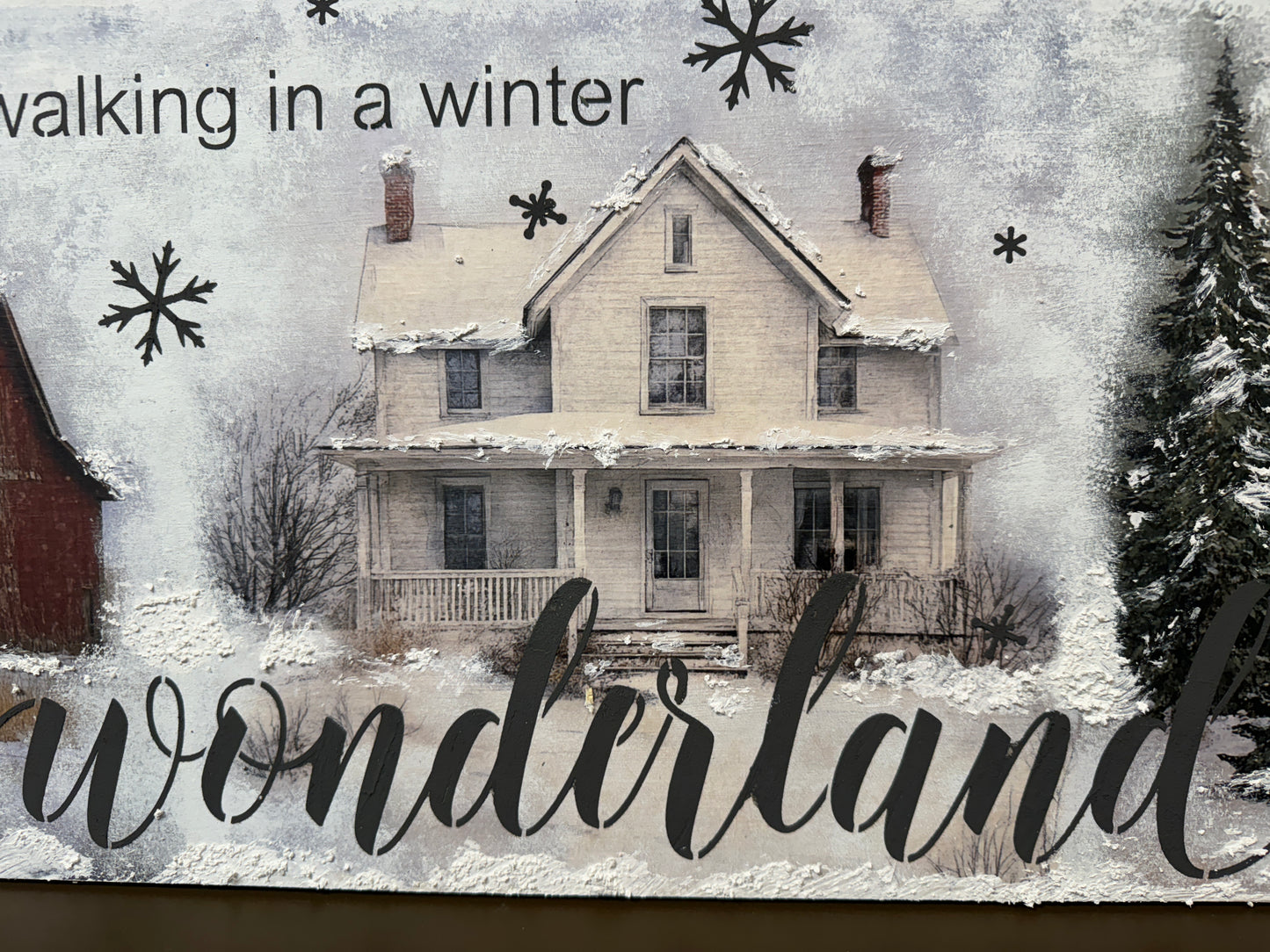 Cool Winter Vibes Decoupage Tissue Paper - Daydream Apothecary (Created by Flippin Furniture)