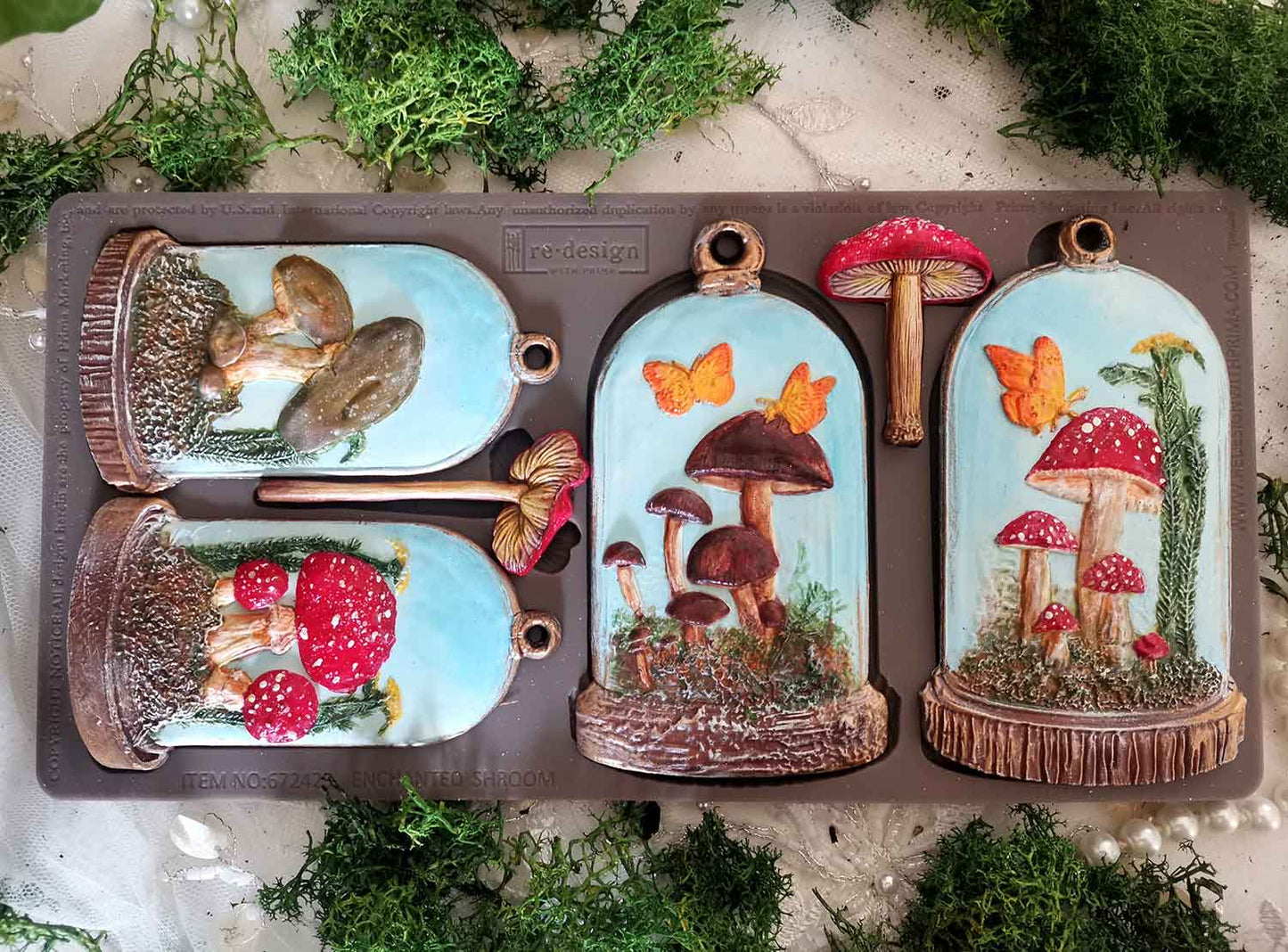 Enchanted Shroom Decor Mould - ReDesign with Prima