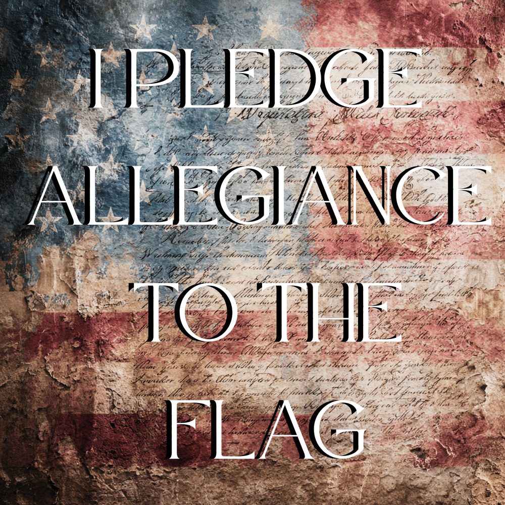 I Pledge Allegiance Tissue Paper - Flippin Furniture