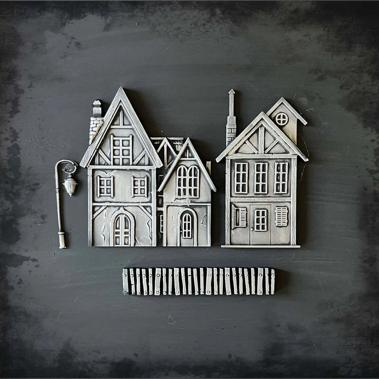 Houses 2 Silicone Mould, Ltd Edition - LaBlanche