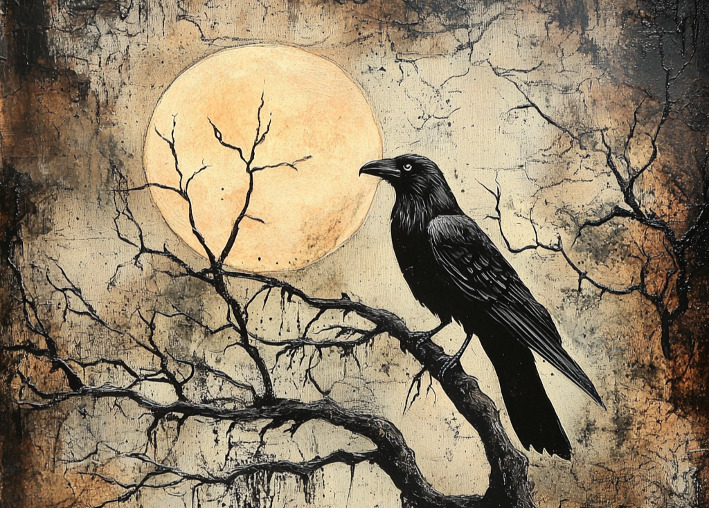 Moonlit Crow Tissue Paper (18lb.) - Flippin Furniture