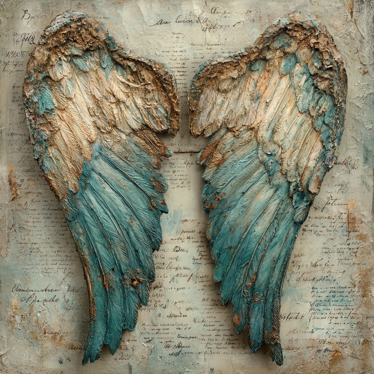 Patina Wings Tissue Paper - Flippin Furniture