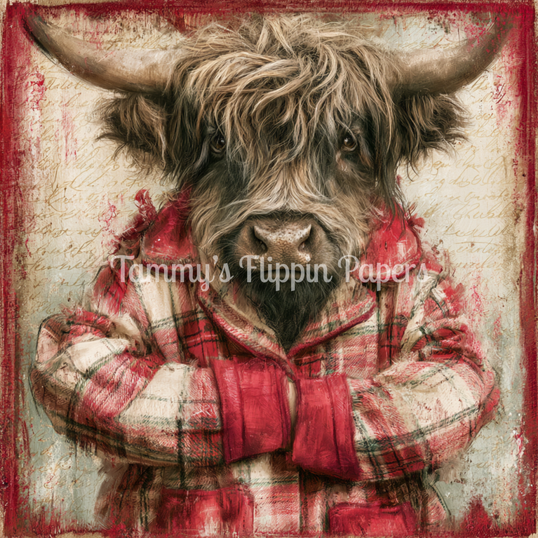 Plaid Moood Tissue Paper - Flippin Furniture