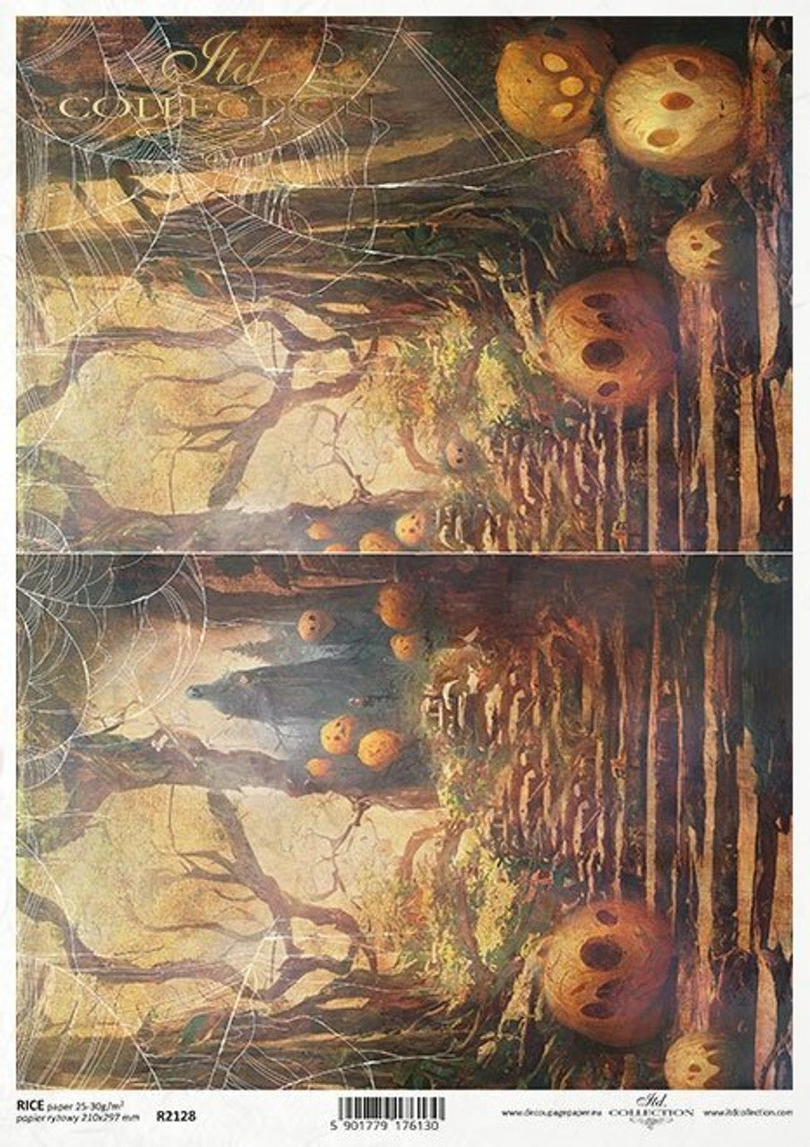 Spooky Forest (R2128) Rice Paper- ITD Collection