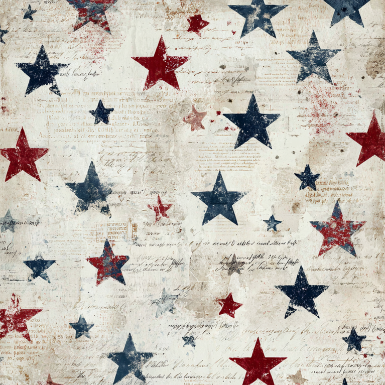 Red White & Worn Tissue Paper - Flippin Furniture