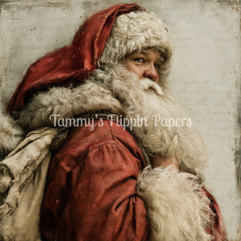 Santa Is En Route Tissue Paper - Flippin Furniture