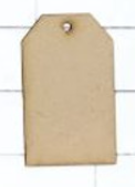 HDF Small Tags, 3"x5" - Decoupage Queen