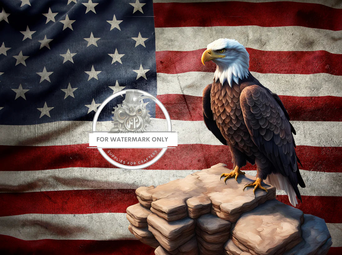 The Eagle Rice Paper - Decoupage Central
