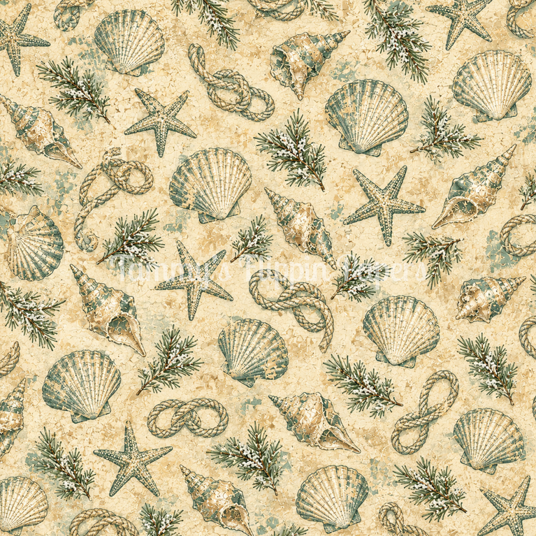 Starfish & Seashells Decoupage Paper - Flippin Furniture