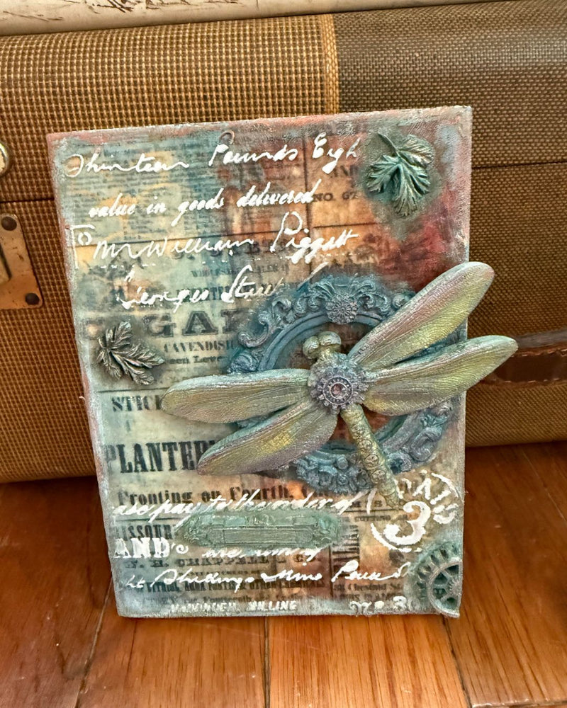 Machine Dragonflies Mould by Finnabair - Prima Marketing