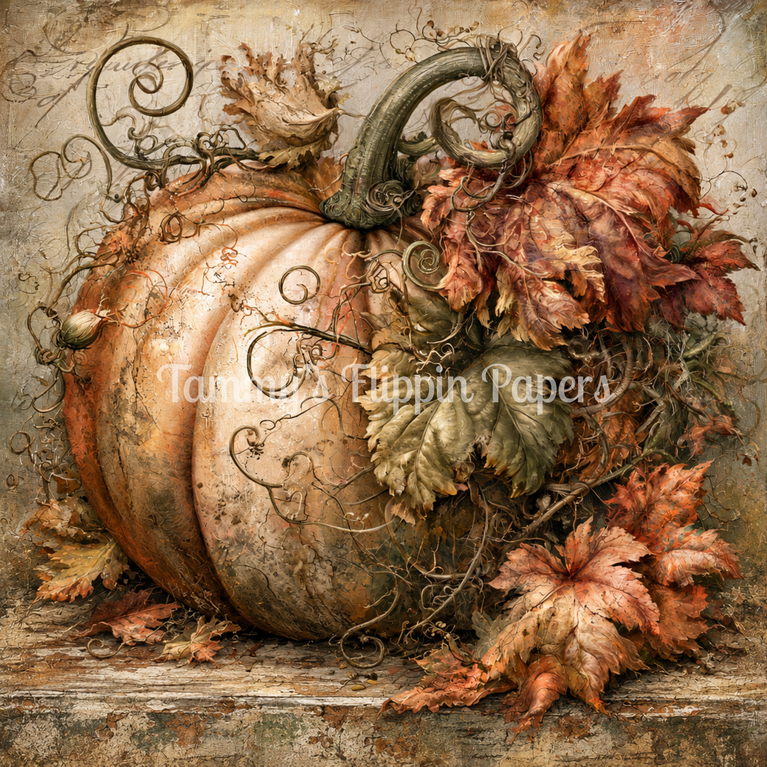 Vintage Harvest Decoupage Paper - Flippin Furniture