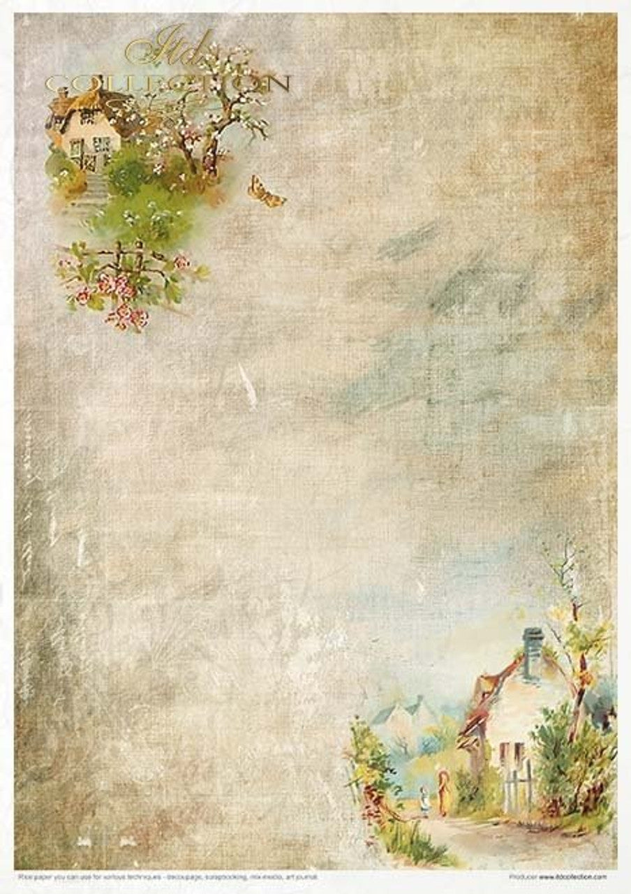 Spring Impressions Paper Pack (11 Papers) - Decoupage Queen