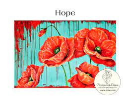 Hope Decoupage Paper - Painting Lady Designs (Discontinued!)