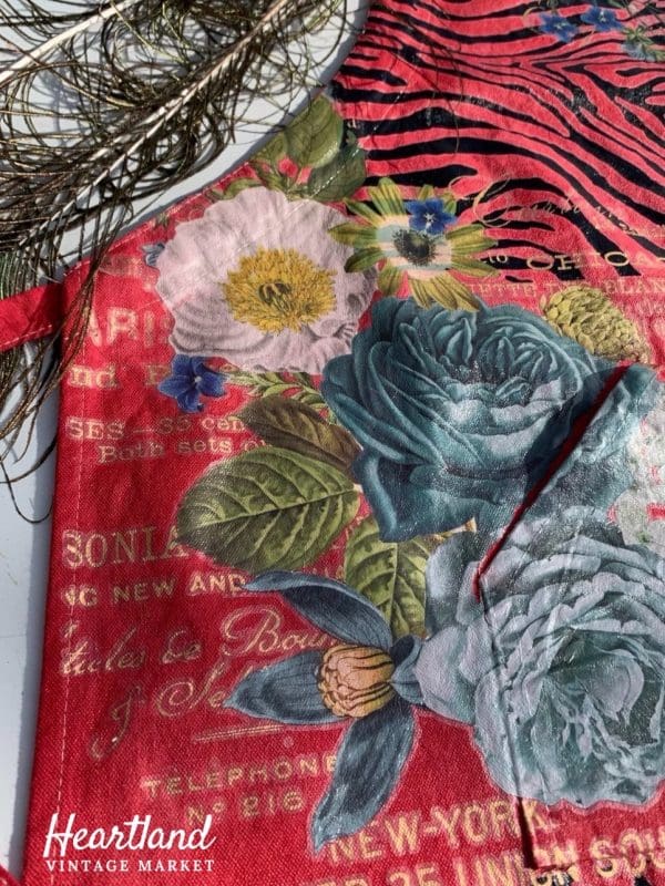Zebra Decor Transfer - ReDesign with Prima