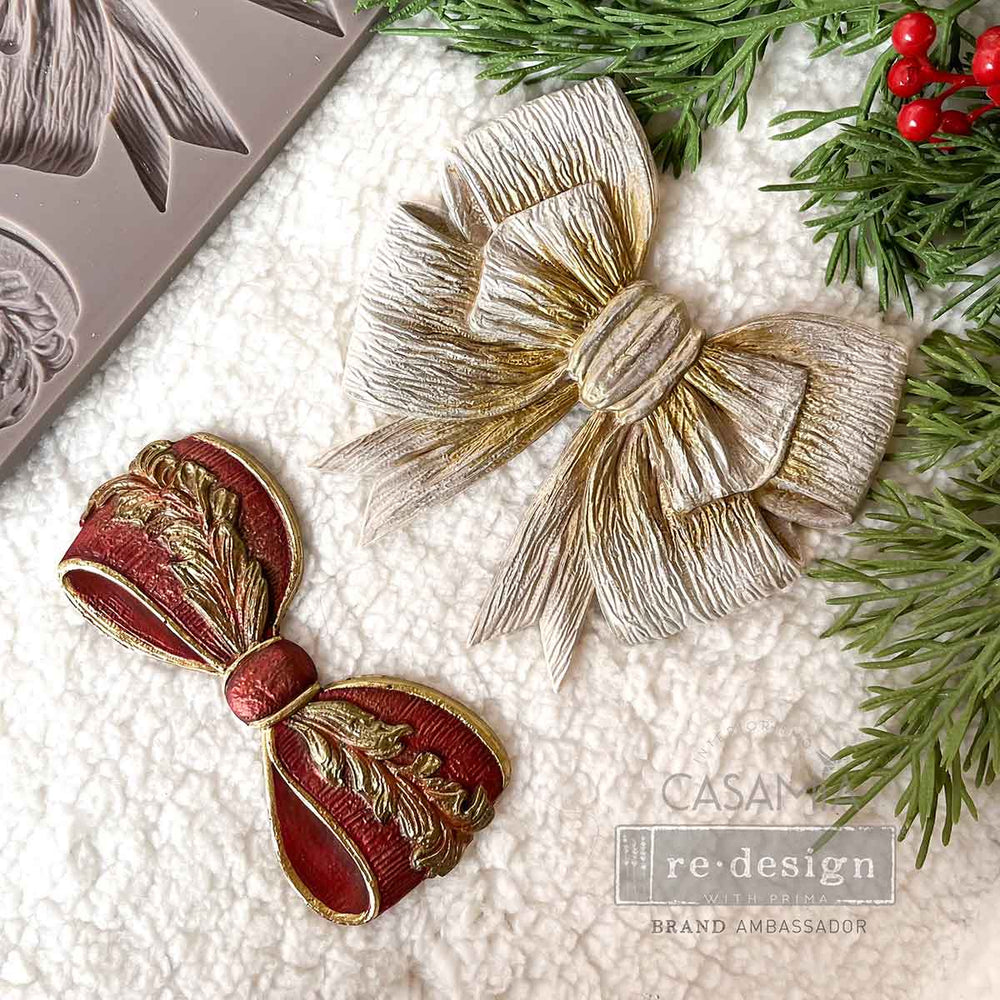 Vintage Opulence Bow by Kacha Decor Mould - ReDesign with Prima