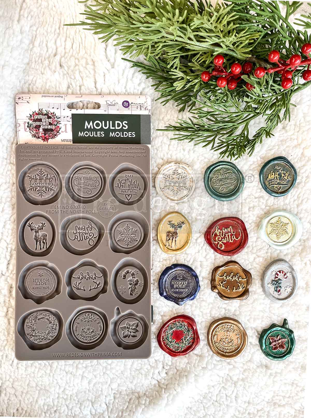 From the North Pole Decor Mould - ReDesign with Prima/Prima Marketing