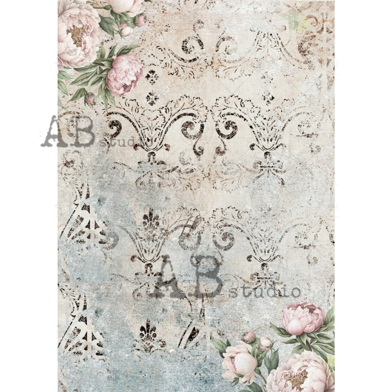 Soft Lace Victorian Background (#1822) - AB Studios