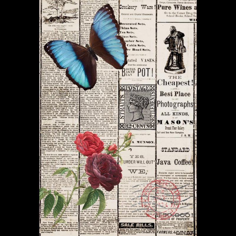 In The News Today Decoupage Tissue - Deborah Bucher Designs