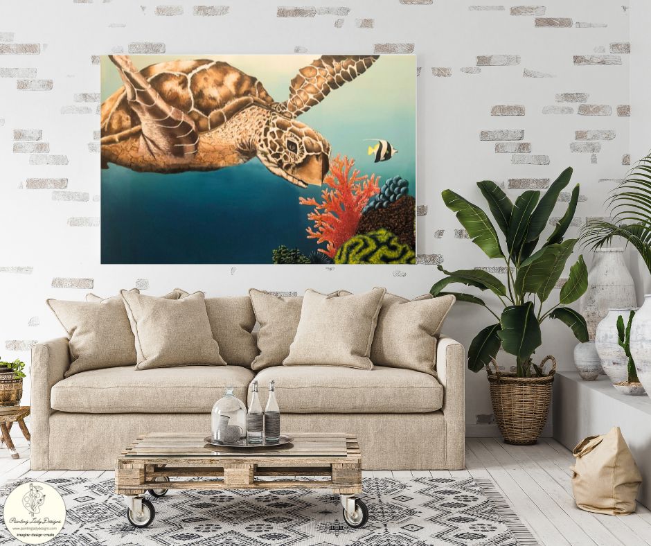 Into the Reef Decoupage Paper - Painting Lady Designs