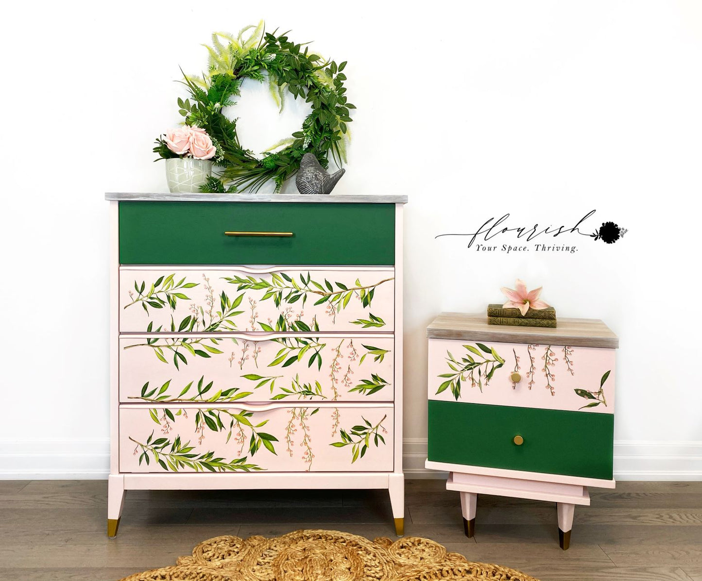 Spring Branch Decor Transfer - ReDesign with Prima