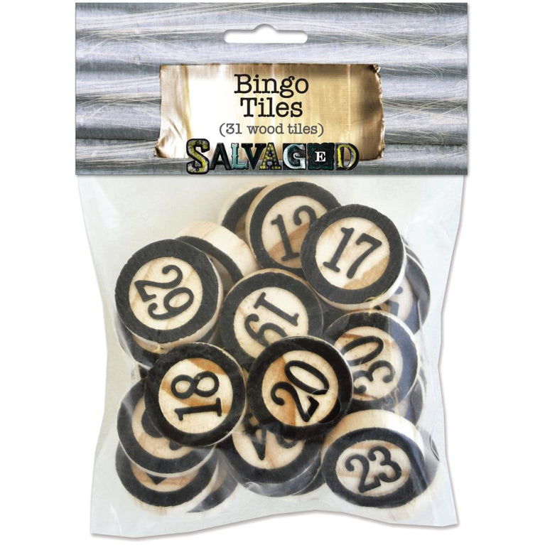 Wood Bingo Tiles - NTS