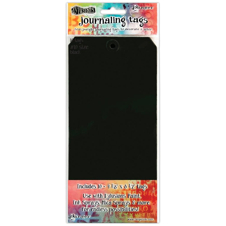 Black Journal Tags (10 Pack) - NTS