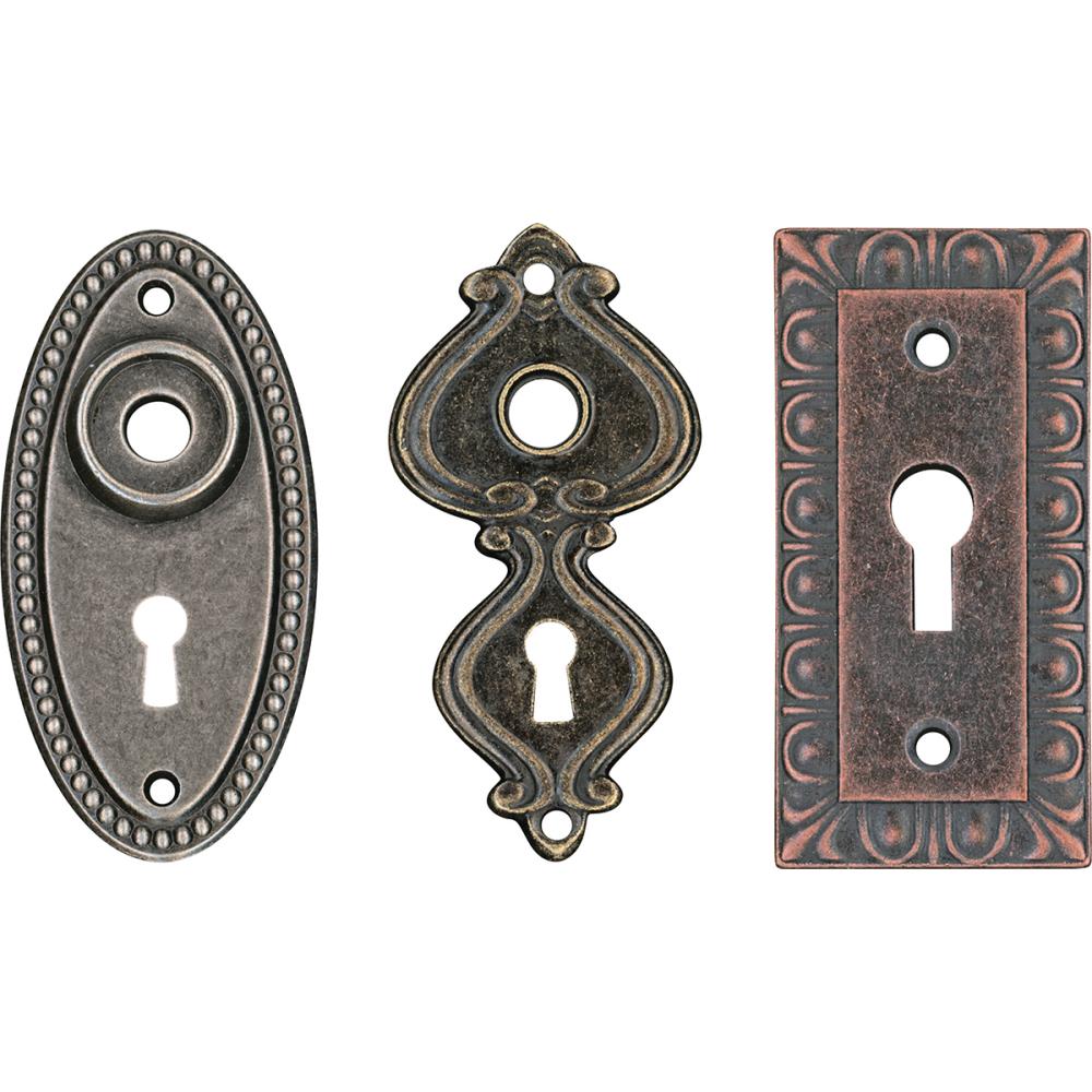 Metal Large Keyholes by Tim Holtz - NTS