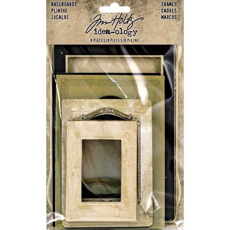 Tim Holtz Chipboard Baseboard Frames - NTS