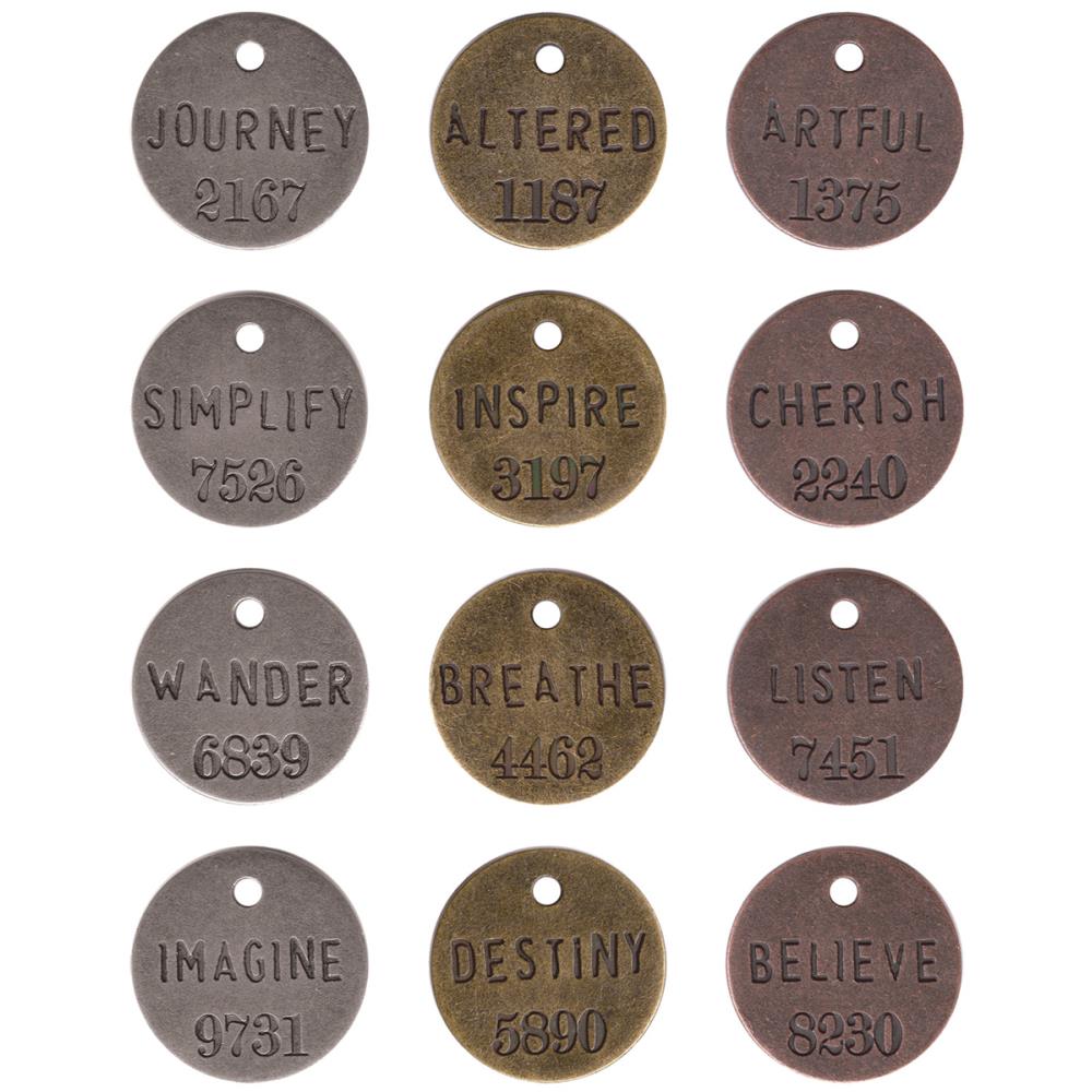 Metal Philosophy Tags by Tim Holtz - NTS