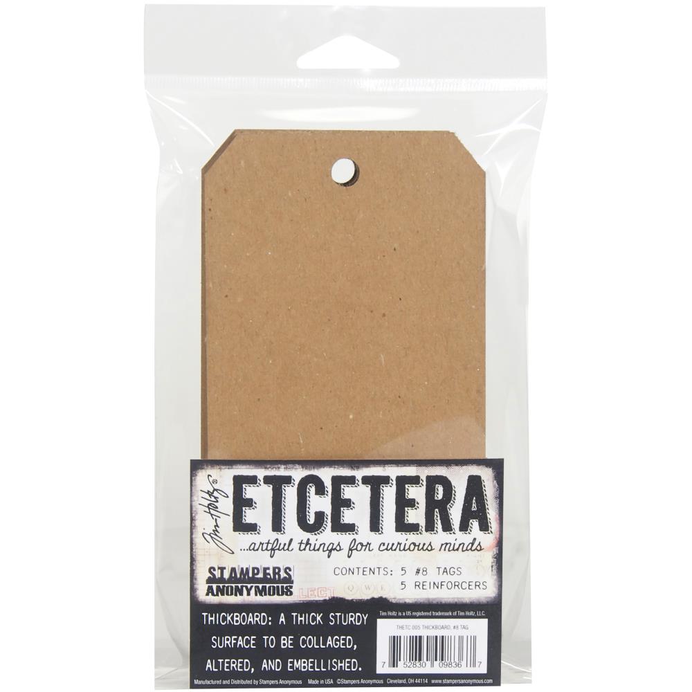 Mini Tags by Tim Holtz, #8 Tag, (3" x 6.25") - NTS