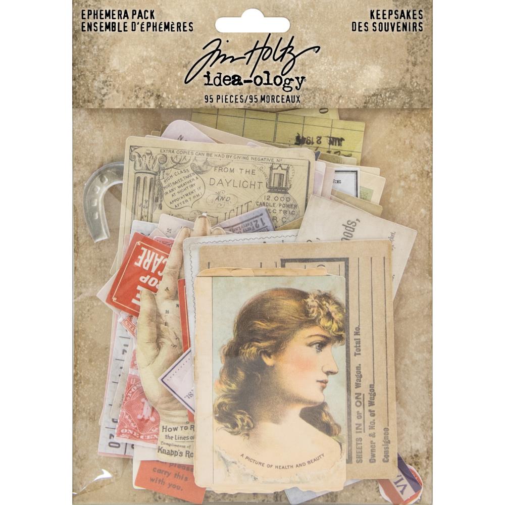 Keepsakes Ephemera Pack by Tim Holtz - NTS