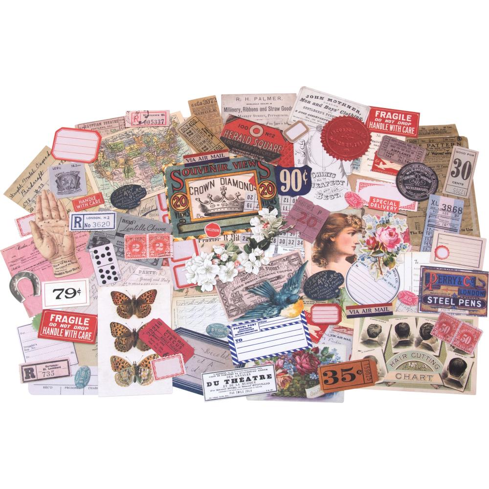 Keepsakes Ephemera Pack by Tim Holtz - NTS