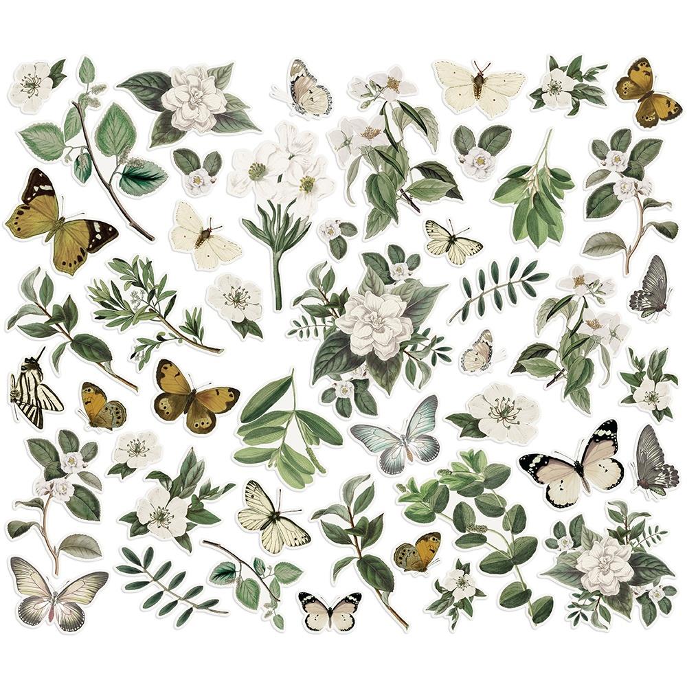 Simple Stories Floral Bits Die Cuts - NTS