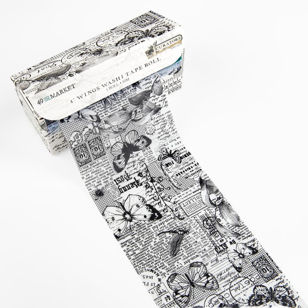 Curators 4" Wings Washi Tape Roll - NTS