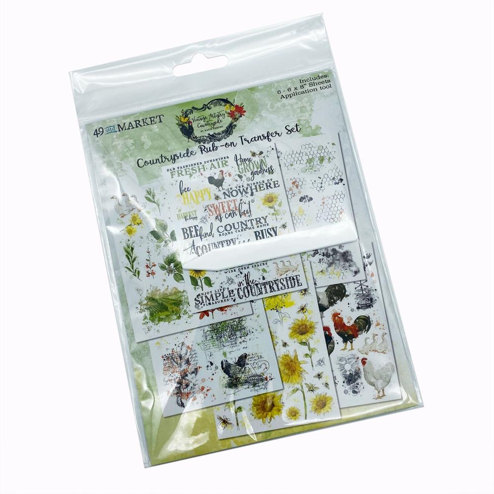 Countryside Rub-Ons, 6x8" - NTS