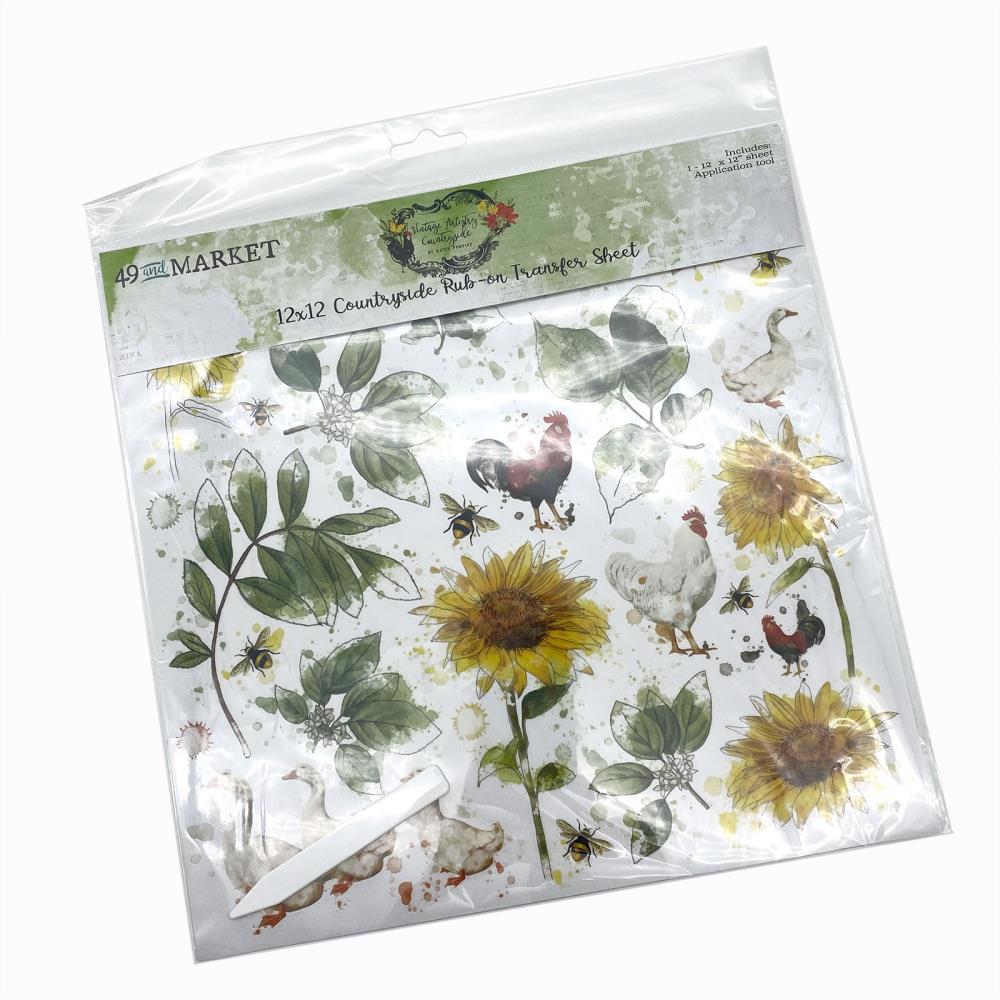 Countryside Rub-Ons, 12" x 12" - NTS