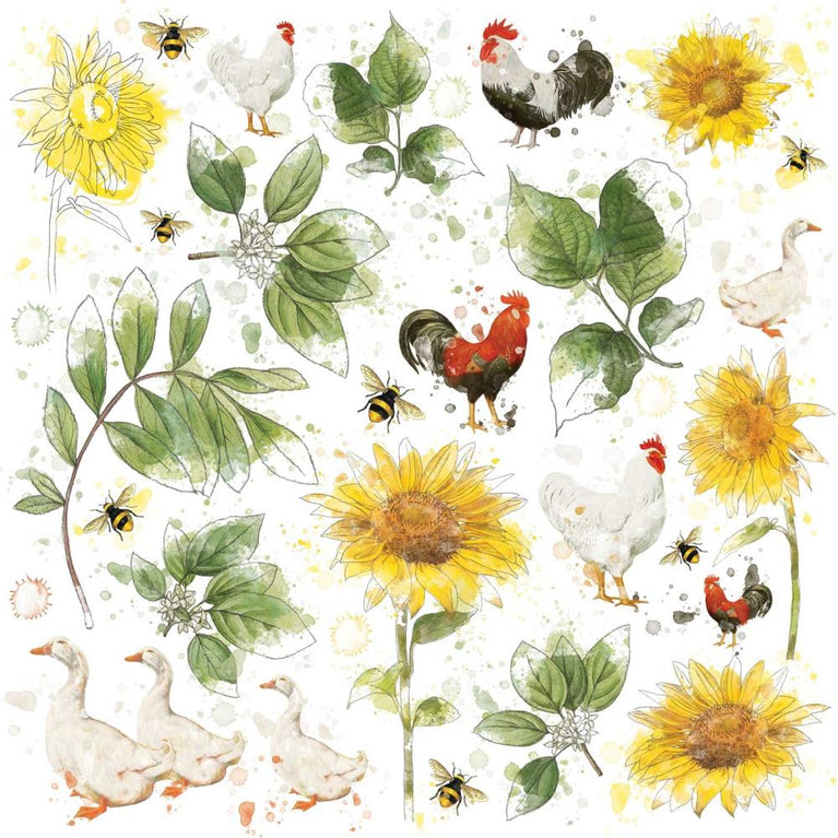 Countryside Rub-Ons, 12" x 12" - NTS