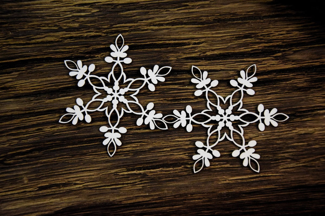 Chipboard Snowflakes #1 - SnipArt
