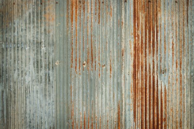 Corrugated Metal - Roycycled Decoupage Paper