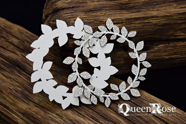 Chipboard Layered Wreath - Snipart