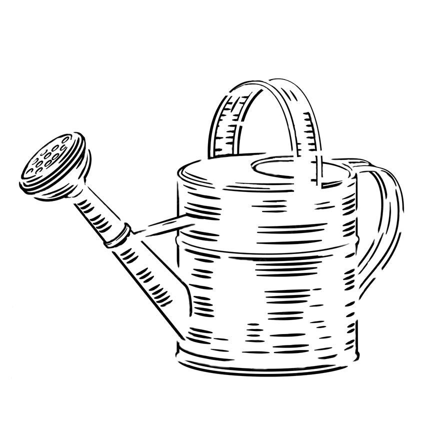 Watering Can Stencil - Roycycled