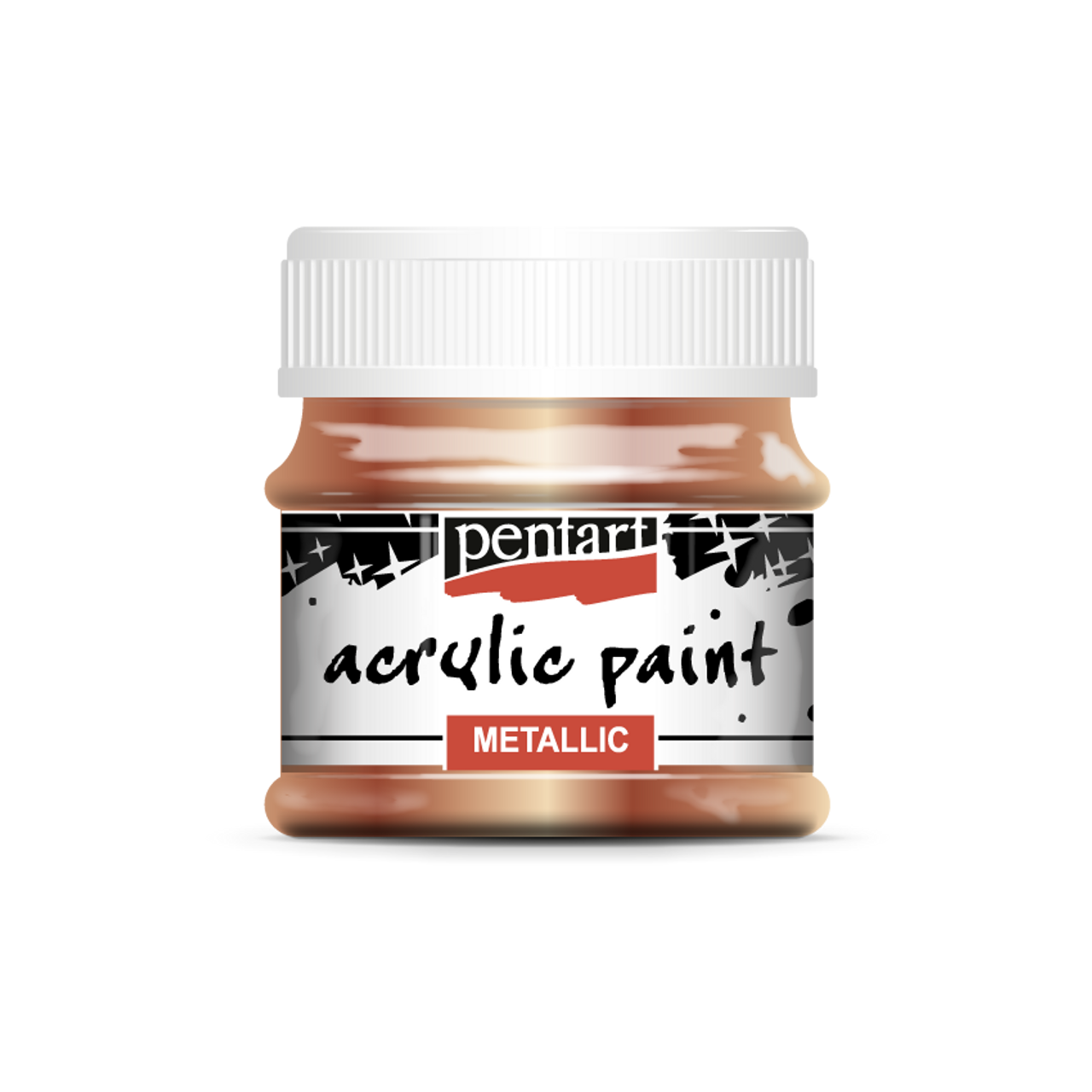 Pentart Metallic Acrylic Paint (50ml)