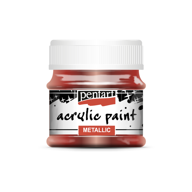 Pentart Metallic Acrylic Paint (50ml)